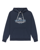 The Quiksilver Mens Classic Hoodie in Dark Navy