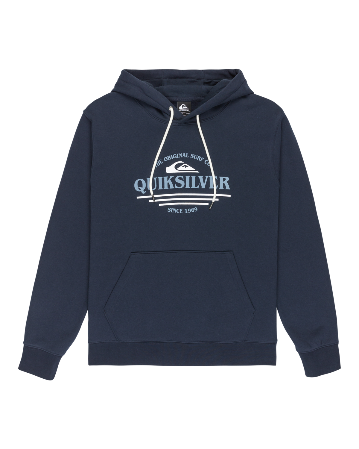 The Quiksilver Mens Classic Hoodie in Dark Navy