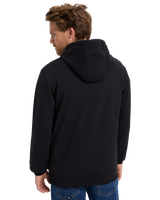The Quiksilver Mens Classic Hoodie in Black