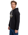 The Quiksilver Mens Classic Hoodie in Black