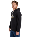 The Quiksilver Mens Classic Hoodie in Black