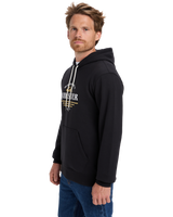 The Quiksilver Mens Classic Hoodie in Black