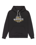 The Quiksilver Mens Classic Hoodie in Black