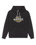 The Quiksilver Mens Classic Hoodie in Black