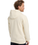 The Quiksilver Mens Classic Hoodie in Bone White
