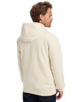 The Quiksilver Mens Classic Hoodie in Bone White