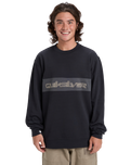 The Quiksilver Mens CB Sweatshirt in Black