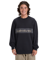 The Quiksilver Mens CB Sweatshirt in Black