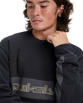 The Quiksilver Mens CB Sweatshirt in Black