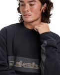 The Quiksilver Mens CB Sweatshirt in Black