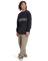 The Quiksilver Mens CB Sweatshirt in Black