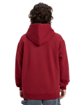 The Quiksilver Mens Double Up Hoodie in Biking Red
