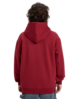 The Quiksilver Mens Double Up Hoodie in Biking Red