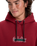 The Quiksilver Mens Double Up Hoodie in Biking Red
