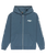 The Quiksilver Mens Old English Zip Hoodie in Orion Blue