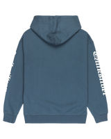 The Quiksilver Mens Old English Zip Hoodie in Orion Blue