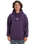 The Quiksilver Mens Stretch Tribal Hoodie in Purple Velvet