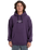 The Quiksilver Mens Stretch Tribal Hoodie in Purple Velvet