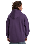 The Quiksilver Mens Stretch Tribal Hoodie in Purple Velvet