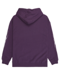 The Quiksilver Mens Stretch Tribal Hoodie in Purple Velvet