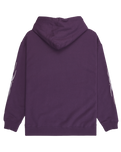 The Quiksilver Mens Stretch Tribal Hoodie in Purple Velvet