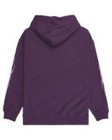 The Quiksilver Mens Stretch Tribal Hoodie in Purple Velvet