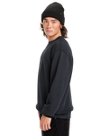 The Quiksilver Salt Water Sweatshirt in Black | Available at Anns Cottage