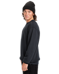 The Quiksilver Salt Water Sweatshirt in Black | Available at Anns Cottage
