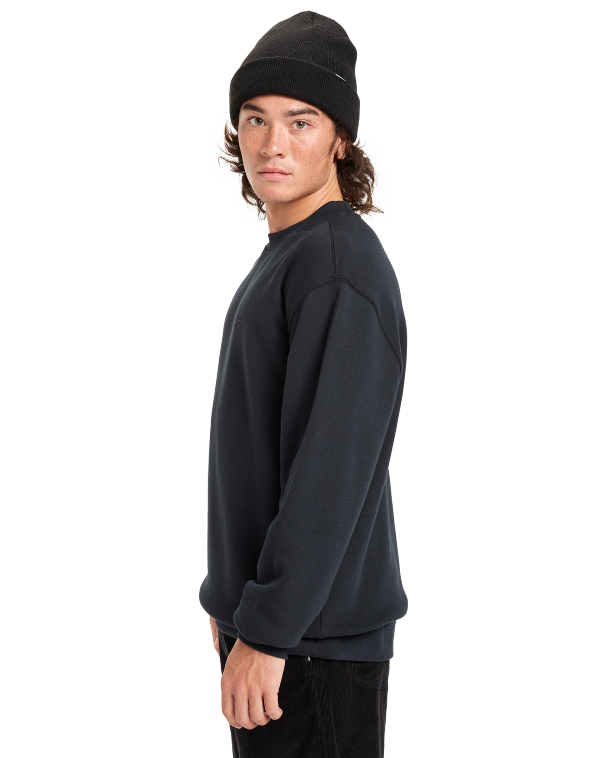The Quiksilver Salt Water Sweatshirt in Black | Available at Anns Cottage