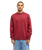 The Quiksilver Mens Salt Water Sweatshirt in Oxblood Red