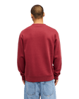 The Quiksilver Mens Salt Water Sweatshirt in Oxblood Red