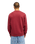 The Quiksilver Mens Salt Water Sweatshirt in Oxblood Red