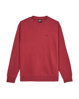 The Quiksilver Mens Salt Water Sweatshirt in Oxblood Red