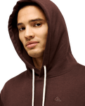 The Quiksilver Mens Salt Water Hoodie in Java