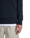 The Quiksilver Mens Salt Water Hoodie in Black