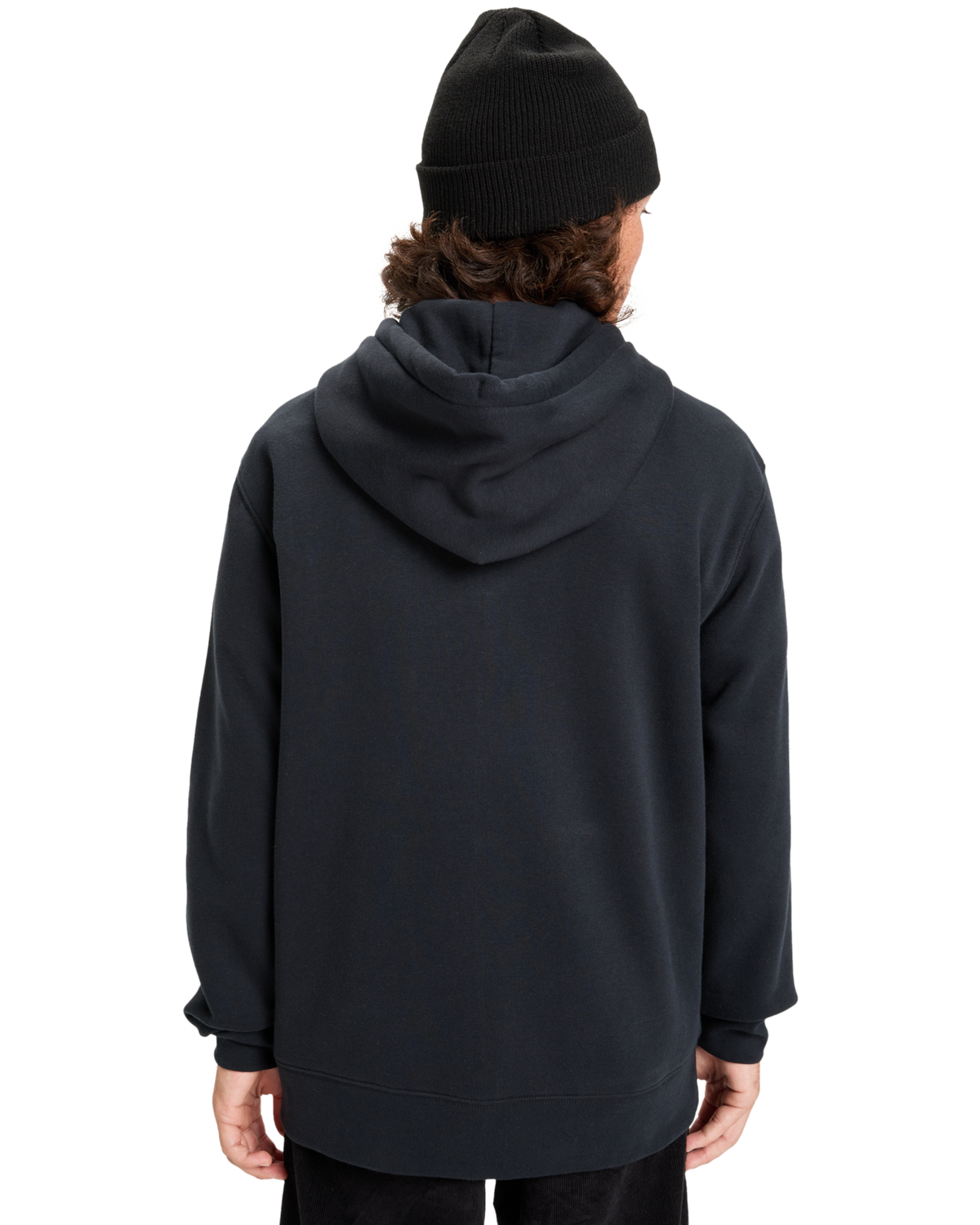 The Quiksilver Mens Salt Water Zip Hoodie in Black