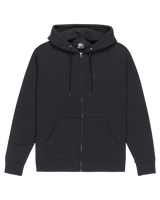 The Quiksilver Mens Salt Water Zip Hoodie in Black