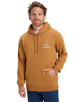 The Quiksilver Mens Light Waves Hoodie in Almond
