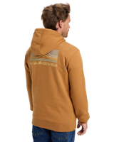 The Quiksilver Mens Light Waves Hoodie in Almond