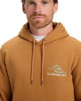 The Quiksilver Mens Light Waves Hoodie in Almond