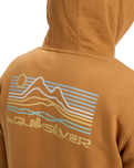 The Quiksilver Mens Light Waves Hoodie in Almond