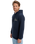 The Quiksilver Mens Light Waves Hoodie in Dark Navy