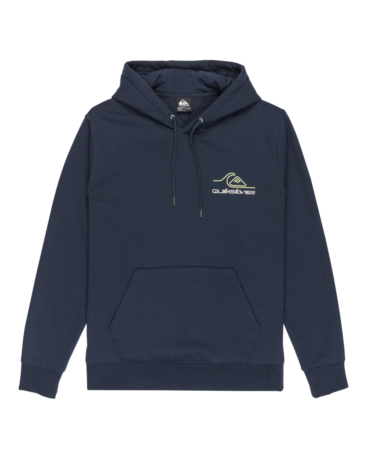 The Quiksilver Mens Light Waves Hoodie in Dark Navy