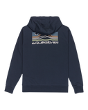 The Quiksilver Mens Light Waves Hoodie in Dark Navy
