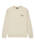 The Quiksilver Mens Graphic Sweatshirt in Birch