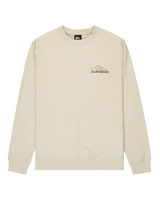 The Quiksilver Mens Graphic Sweatshirt in Birch