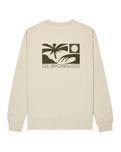 The Quiksilver Mens Graphic Sweatshirt in Birch