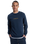 The Quiksilver Mens Graphic Sweatshirt in Dark Navy