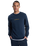 The Quiksilver Mens Graphic Sweatshirt in Dark Navy