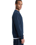 The Quiksilver Mens Graphic Sweatshirt in Dark Navy